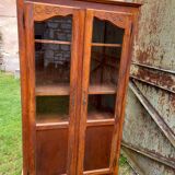 Antique wooden display case