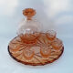 Lot plateau, carafe et verres