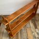 Pine wall shelf, 1970s-80s
