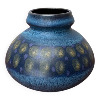 Vase en céramique série Viola allemande vintage de KMK Keramik Manufaktur Kupfermühle, années 1970