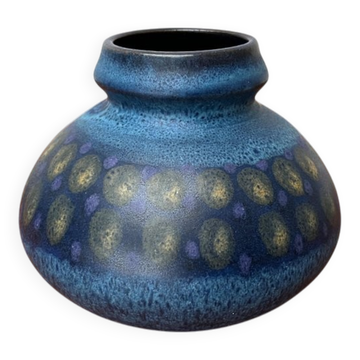 Vase en céramique série Viola allemande vintage de KMK Keramik Manufaktur Kupfermühle, années 1970