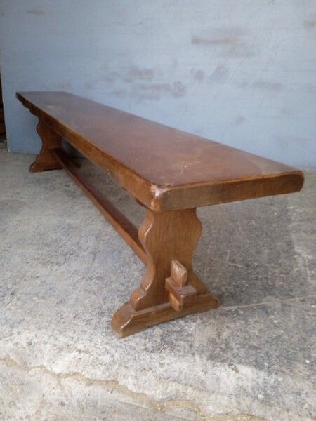 Solid bench 2 meters period 1960