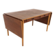 Scandinavian teak desk, Hugo Troeds, Bjärnum, Sweden, 1950