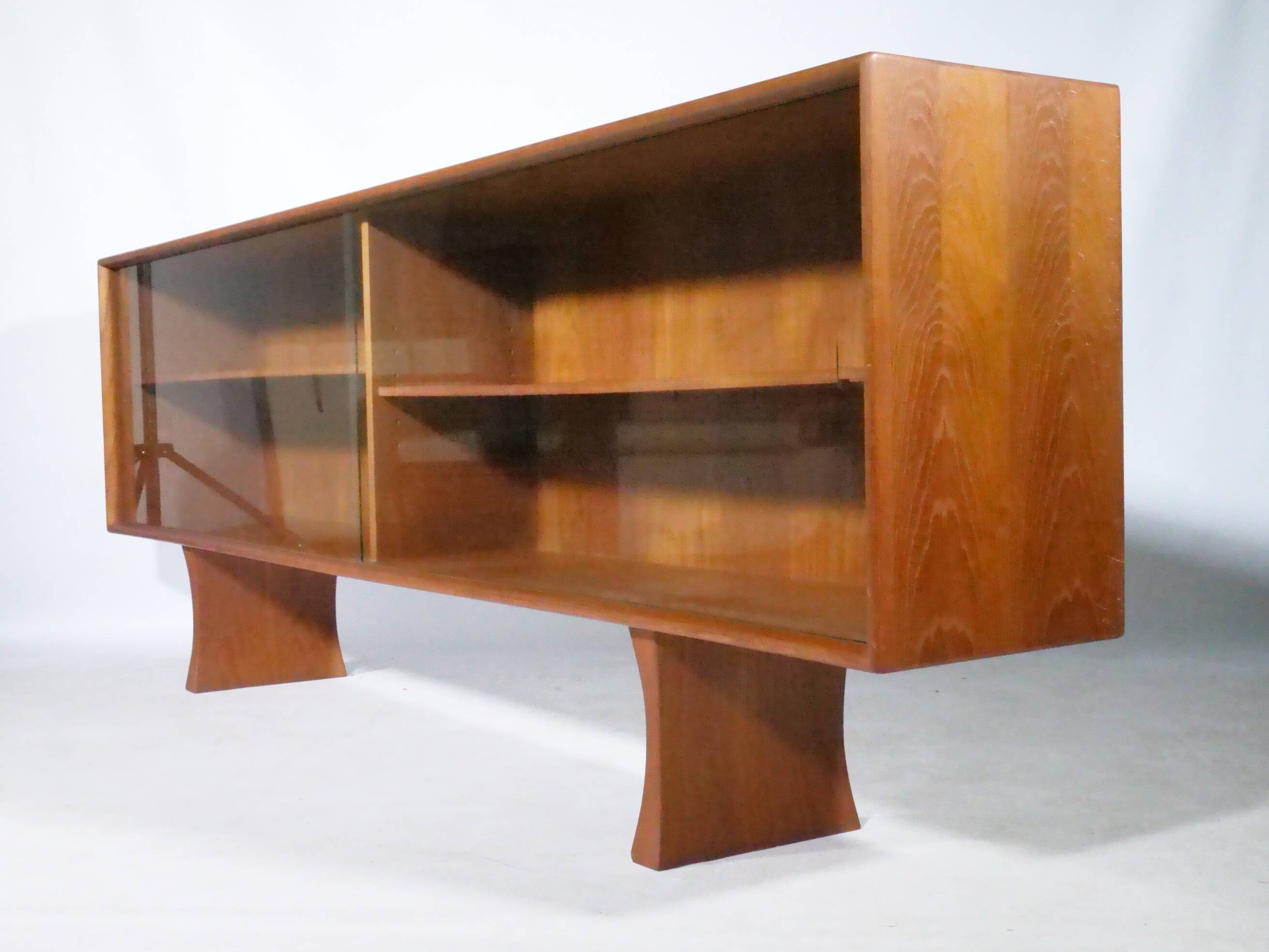 Buffet en teck design danois, vitrine, commode Arne Vodder, années 1960