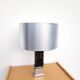 Vintage chrome table lamp from the 70s