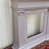 Wooden fireplace surroundings