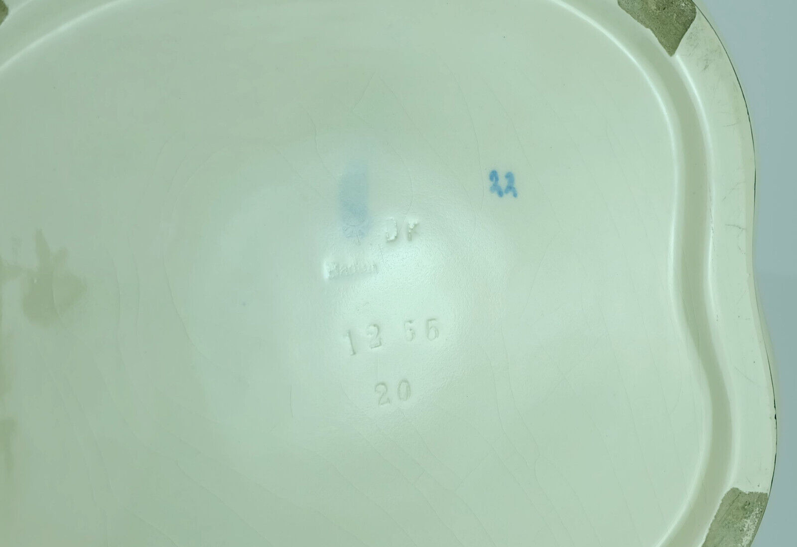 Majolika karlsruhe bowl ceramic basket art nouveau w.süs