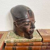 Egyptian sculpture, head / bust of pharaoh