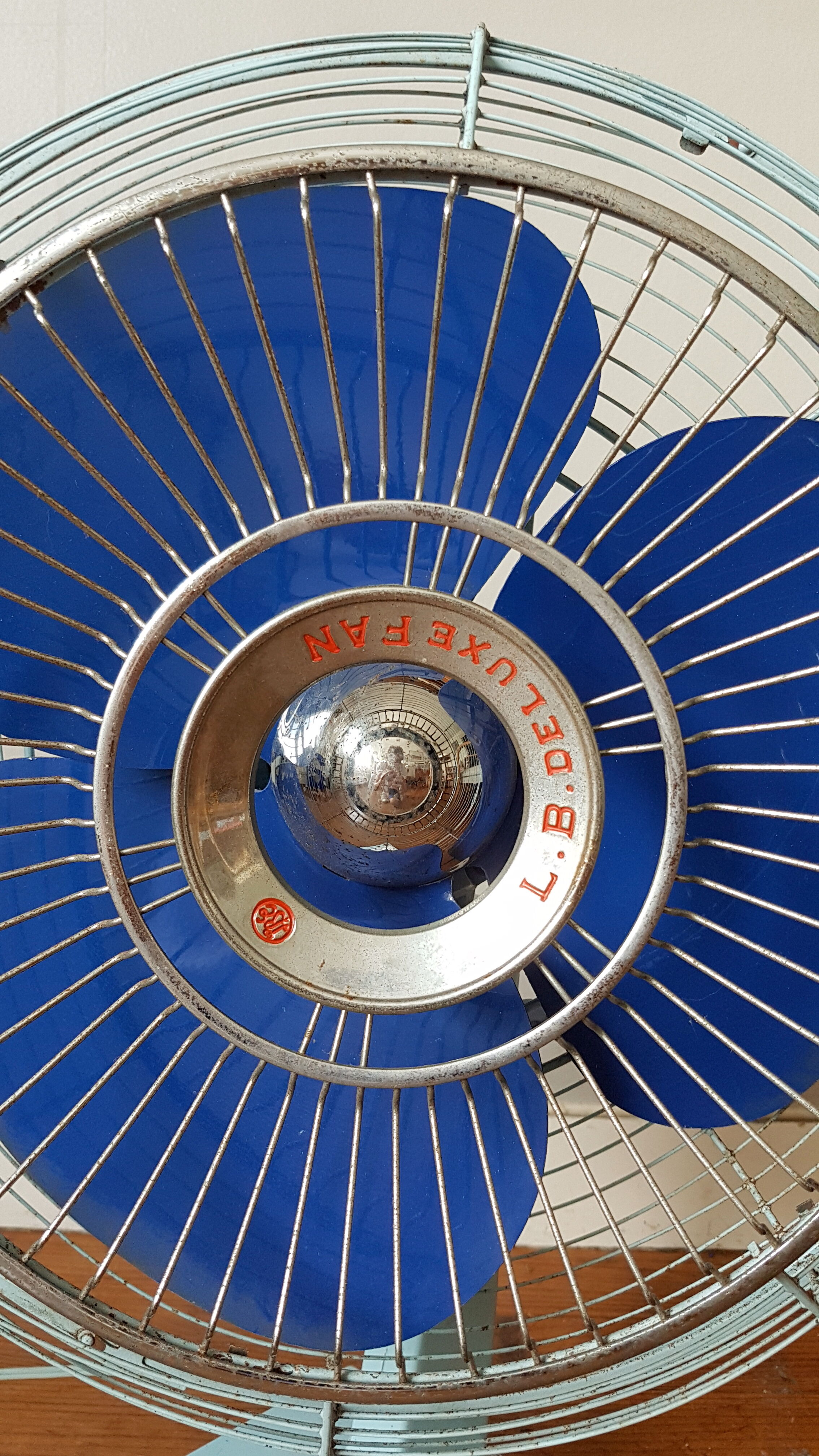 Ventilateur vintage industriel déco loft