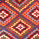 Anatolian handmade kilim rug 274 cm x 157 cm