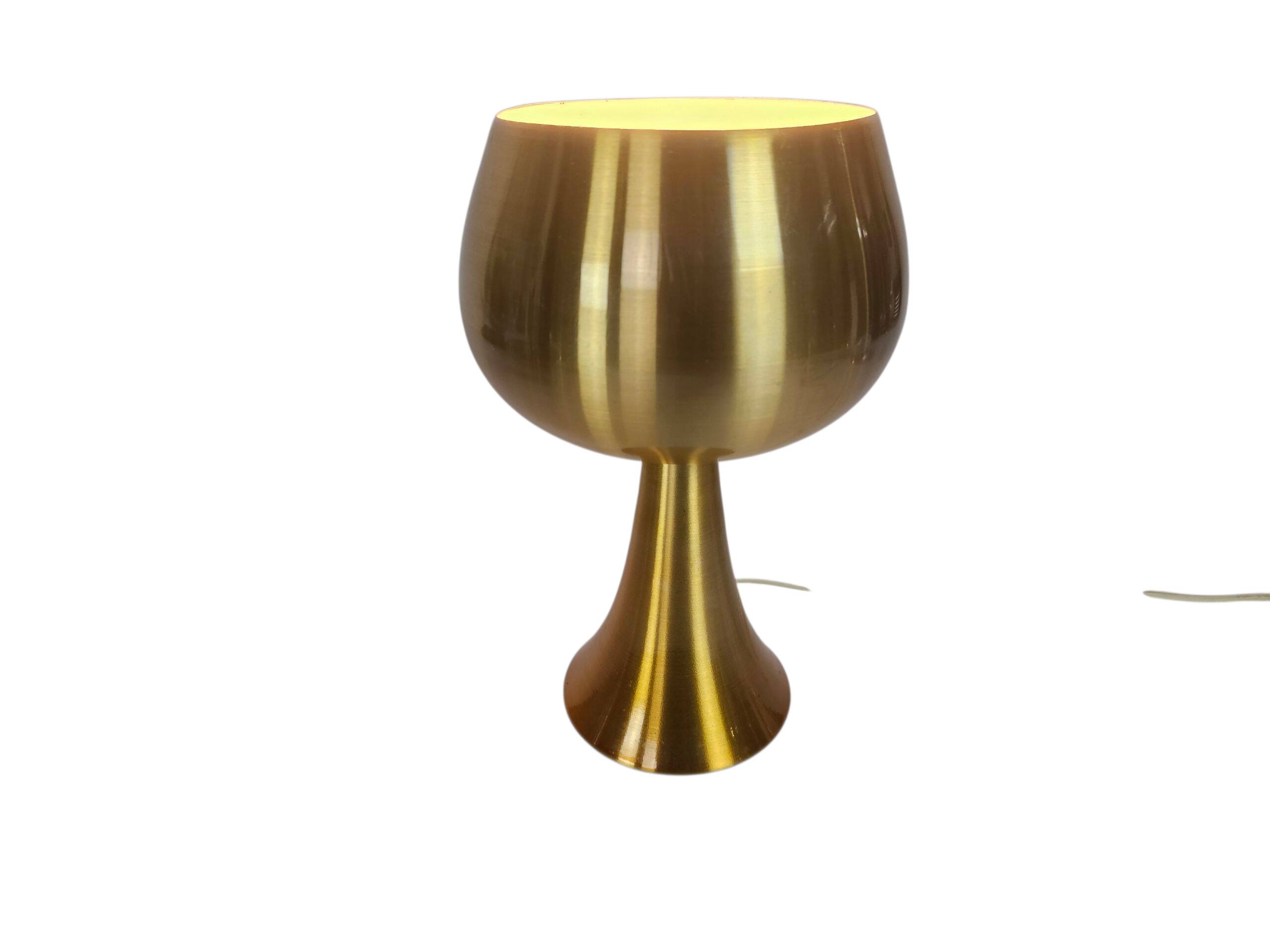Anvia - Space Age - Diabolo - brass - table lamp - 70s