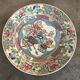 Porcelain plate from canton of china floral decoration 23 cm