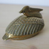 Brass pelican box