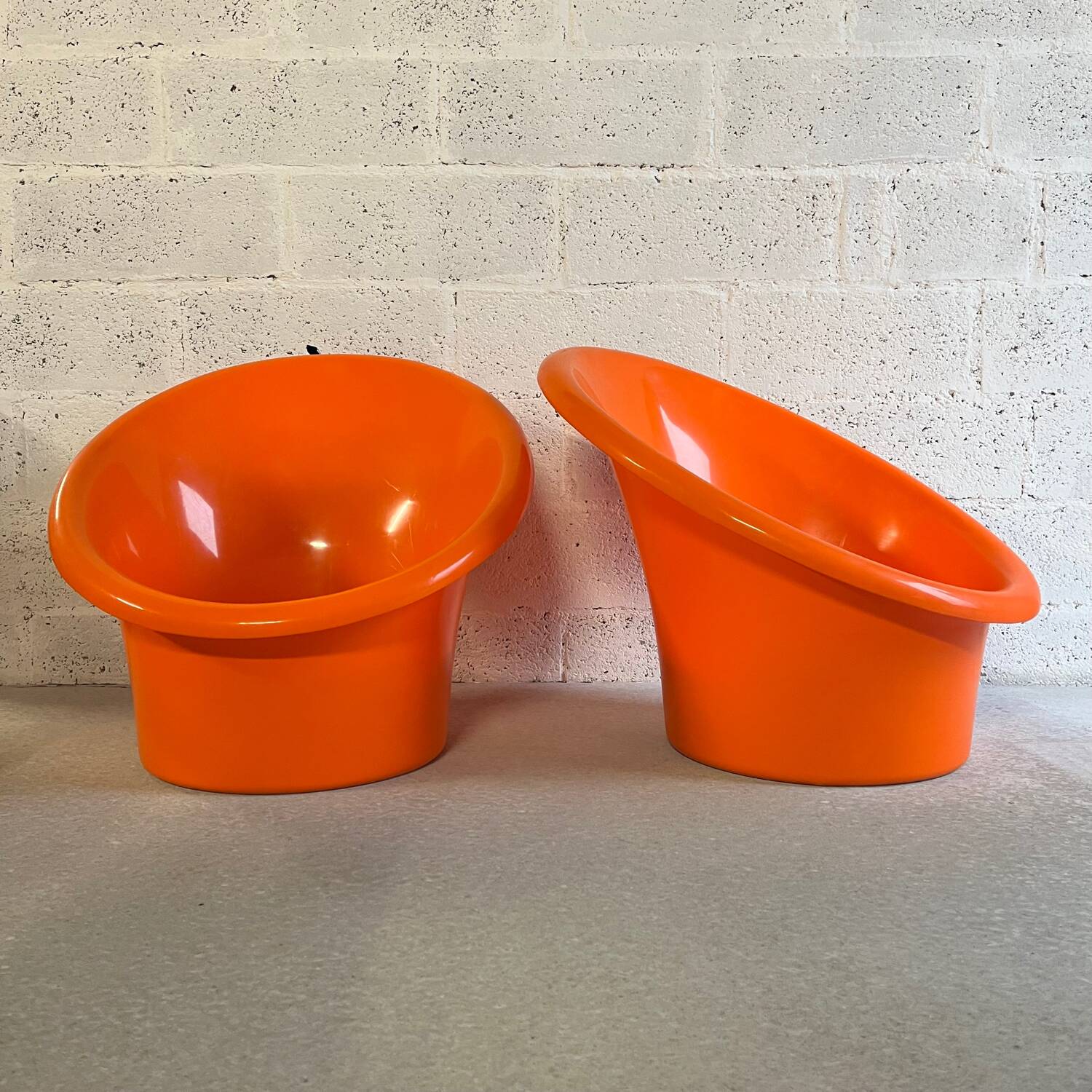 Pair of SKOPA armchairs by Ole Gjerløv-Knudsen & Torben Lind for IKEA 1970