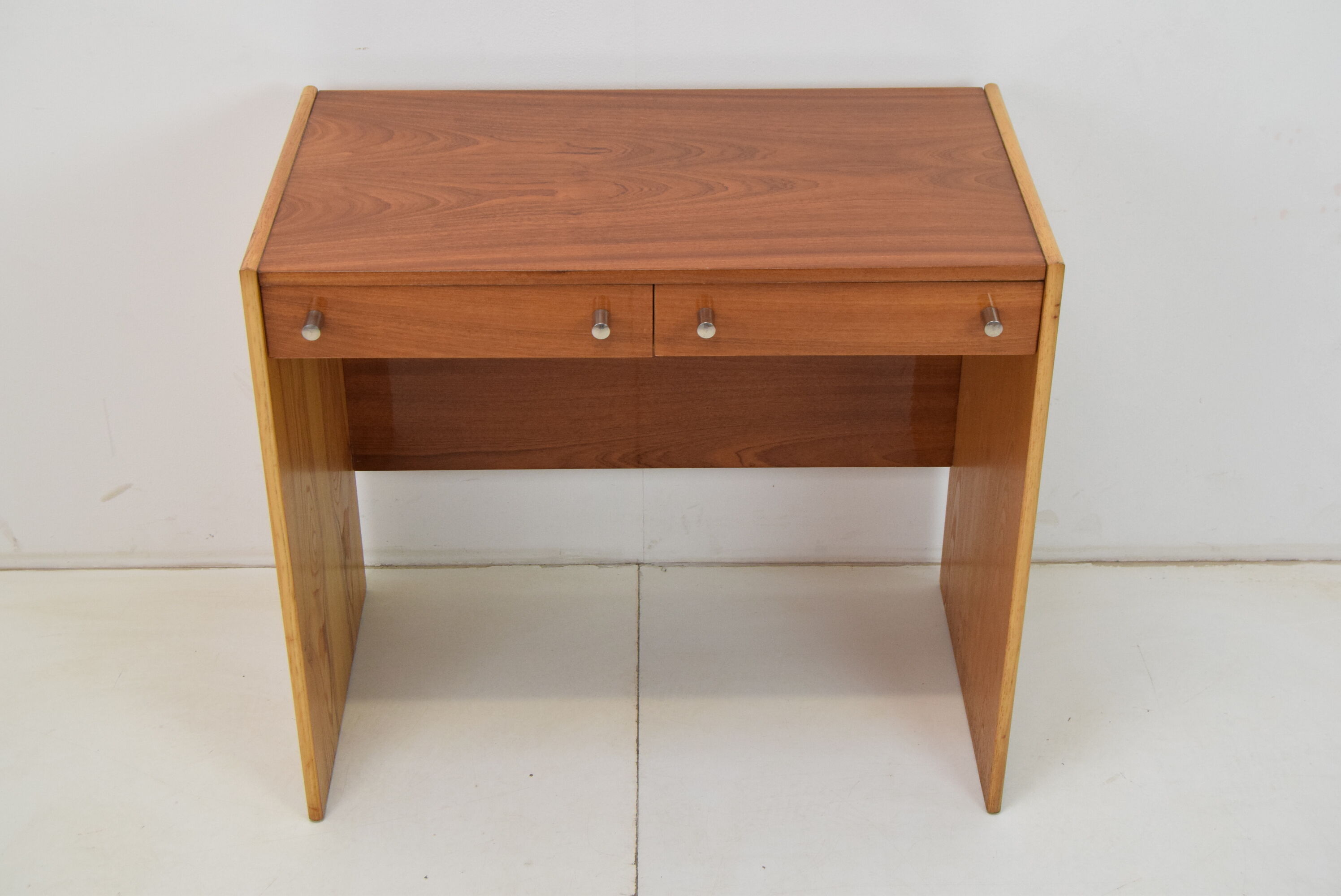 Lady's Desk or Vanity or Side Table in Mahogany/UP Zavody, 1970's