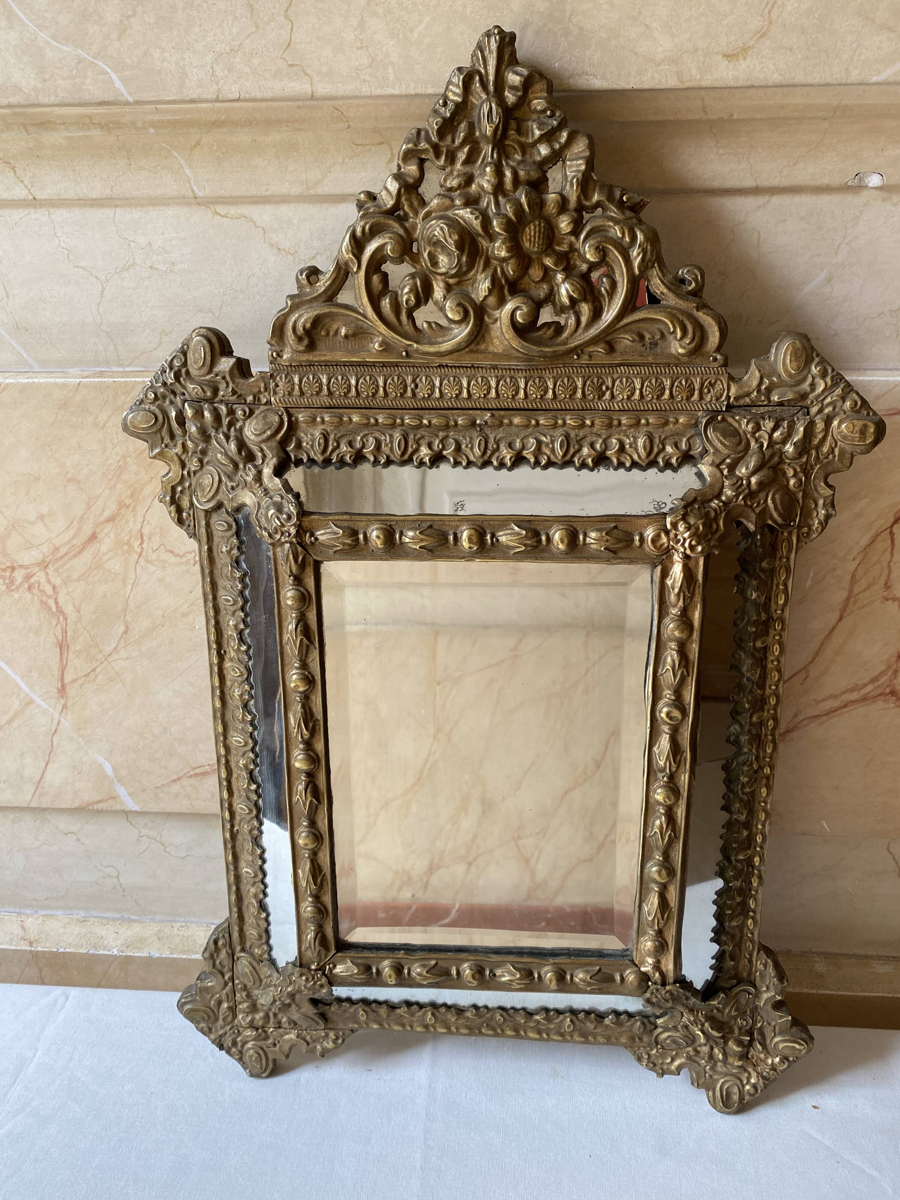 Small Napoleon III mirror