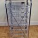 Metal storage locker vintage trolley 70s-80s