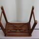 Folding wooden stool