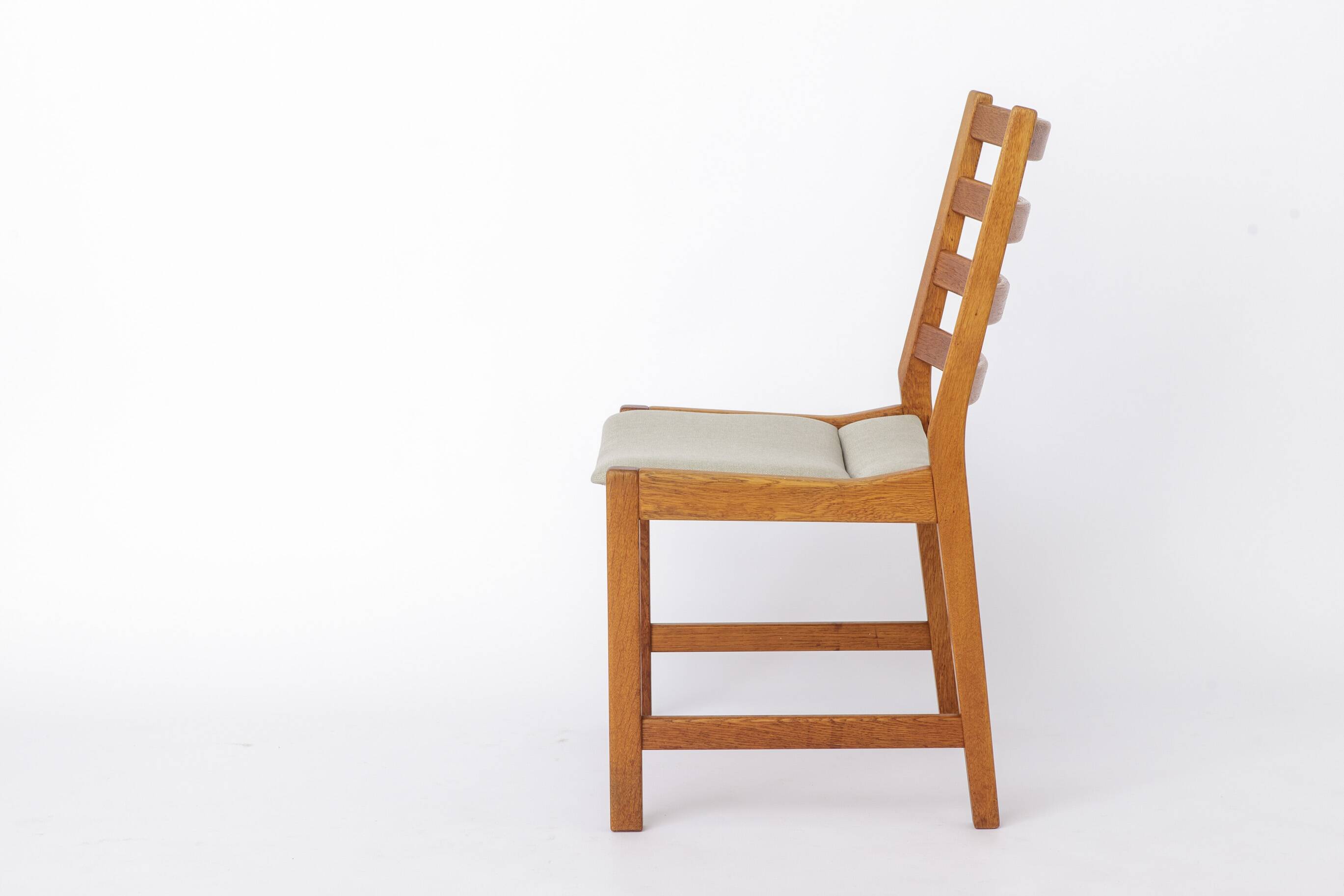 2 of 6 Kurt Østervig Oak Dining Chairs for KP Møbler, 1960s Danish