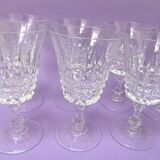 Cristal d'Arques red wine glasses