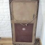 Trumeau mirror with abstract decoration