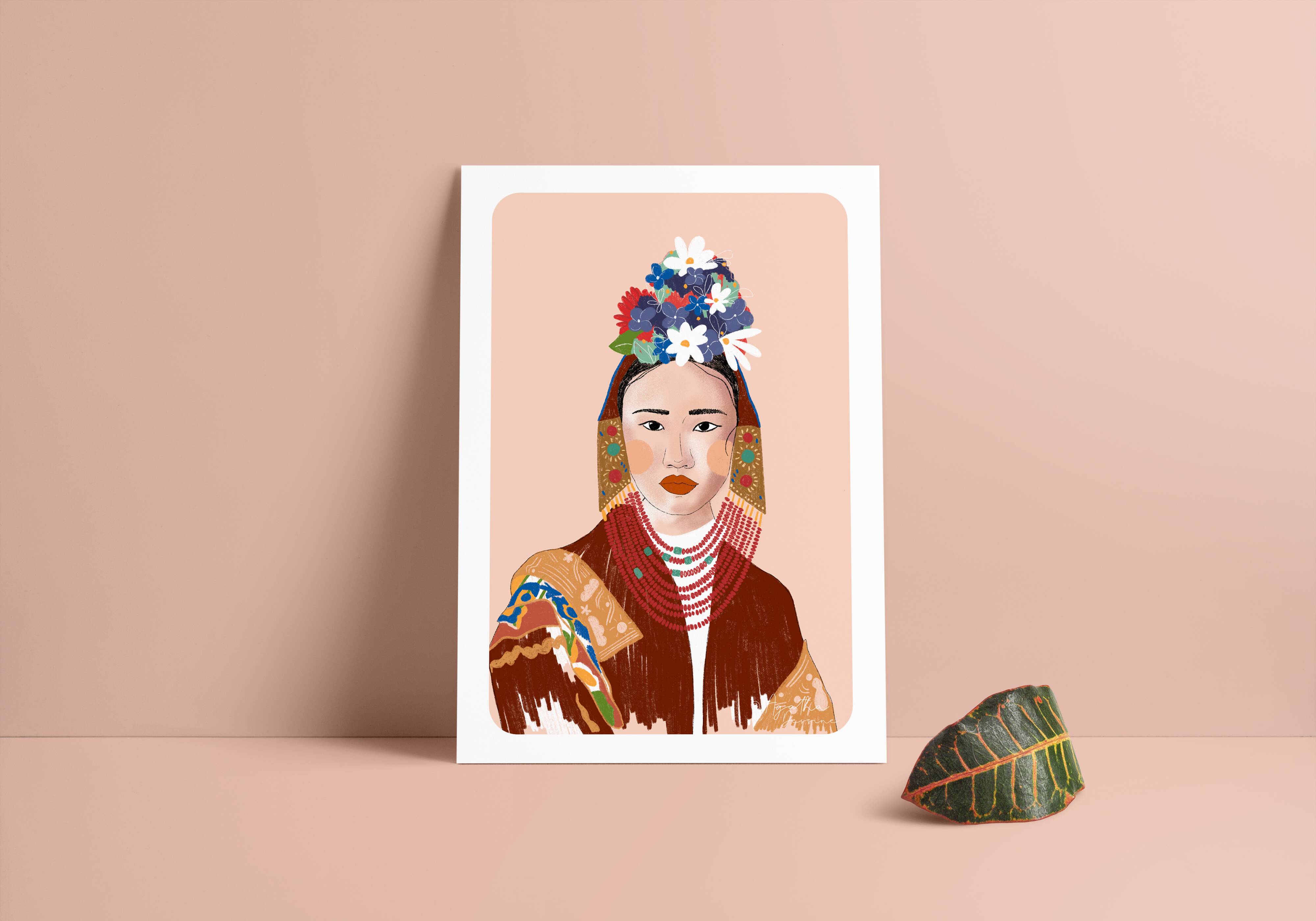 Illustration "Queens 02" A4