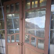 Paire de portes art nouveau anciennes