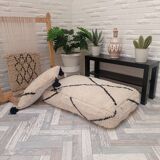 Handmade Berber armchair in wool