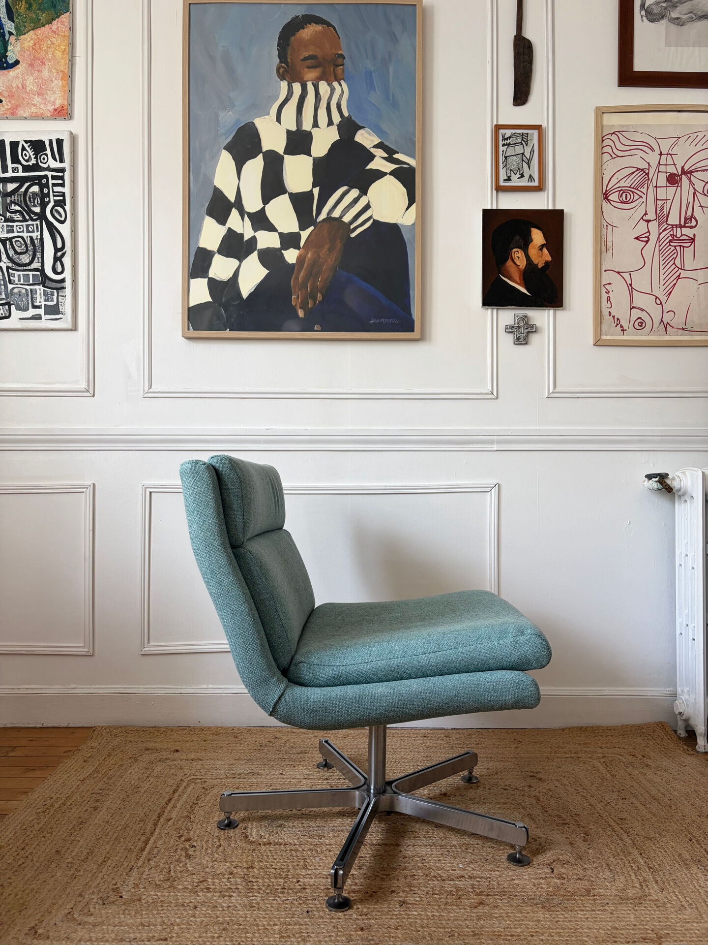 Vintage lounge chair 1970s