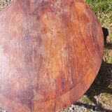 guéridon en bois, bicolore, art déco