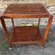 Wooden serving trolley, 1960s