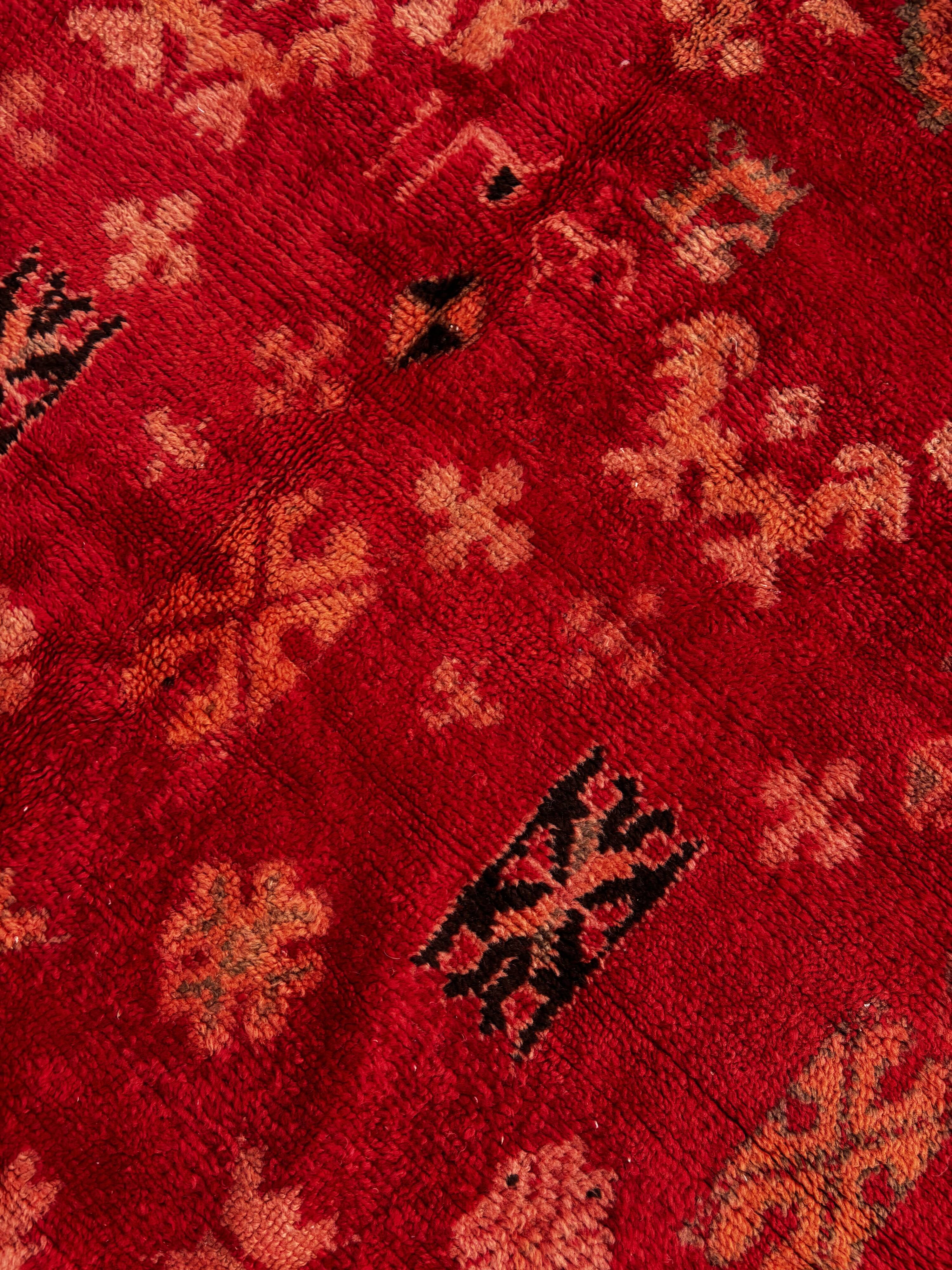 Tapis Berbère marocain vintage Boujad