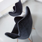 Sculptural armchair of Melchiorre Bega of 1955