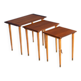 3 tables By Torpe Mobelfabrikk, Norway Coffee Tables, 1960