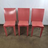 3 Starck chairs by Kartell