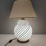 Postmodern Murano Glass Table Lamp in the Style of Lino Tagliapietra, Italy