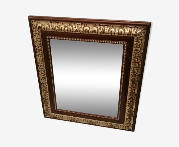 Miroir decoratif mural de style, 43x37 cm
