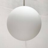 Suspended glass ball lamp by Peill & Putzler.