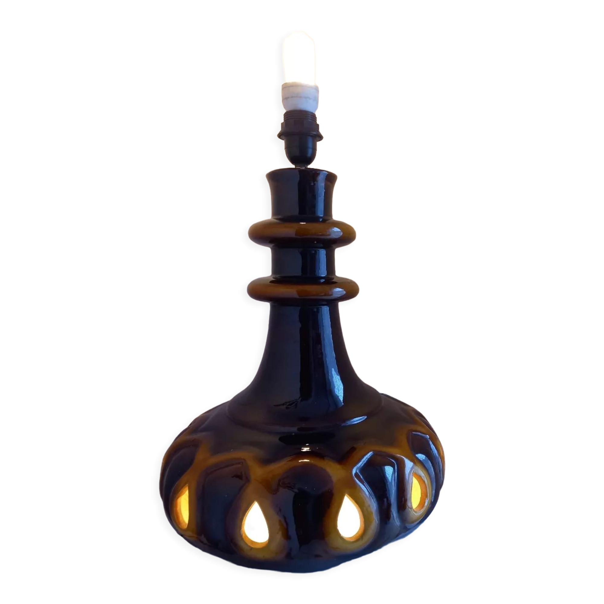 Vintage ceramic floor lamp