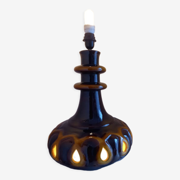 Lampe de sol vintage en céramique