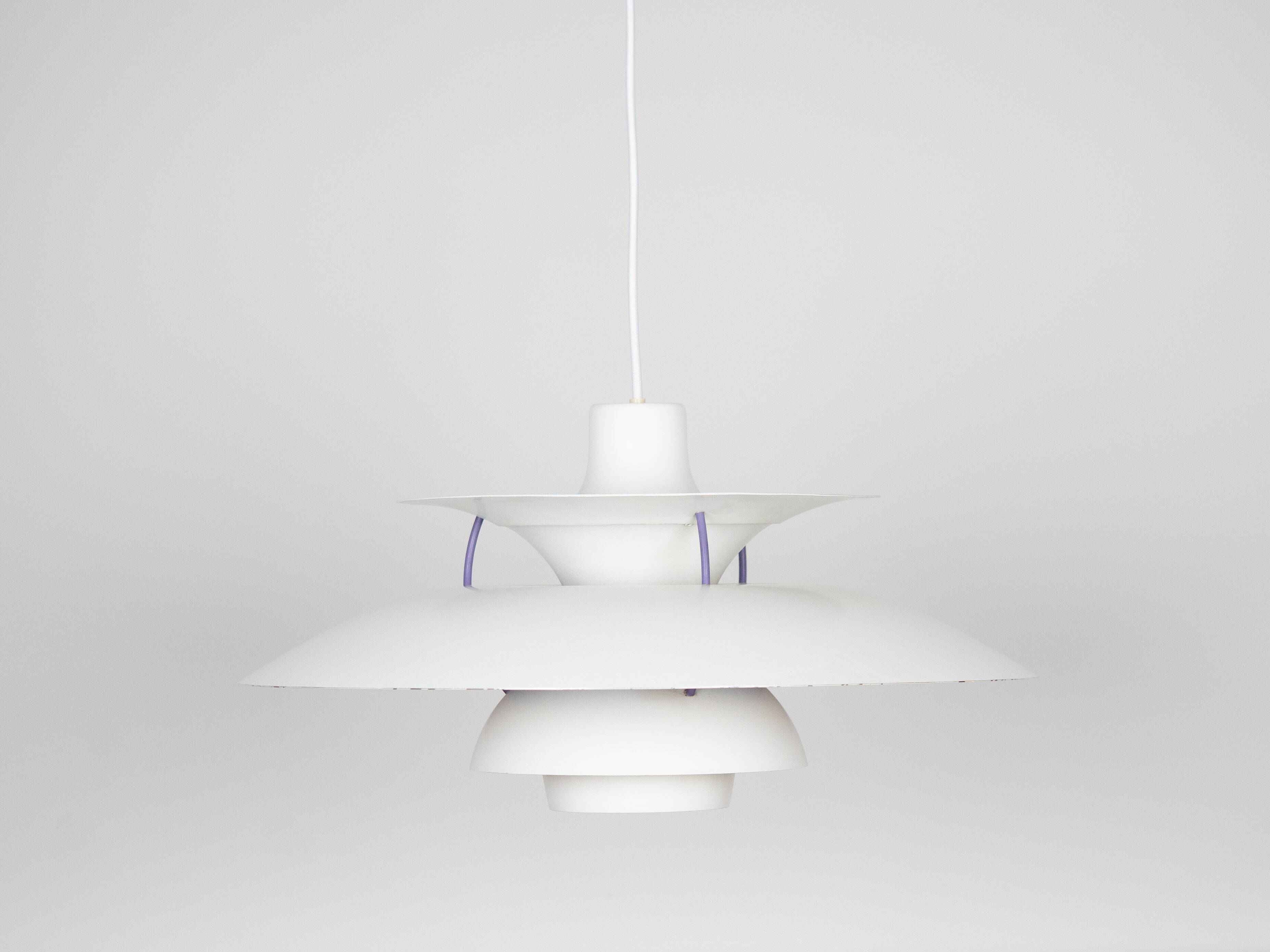 Danish vintage pendant lamp PH 5 by Poul Henningsen, Louis Poulsen, 1958