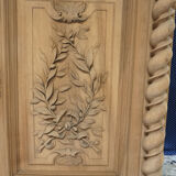 Library showcase carved wood