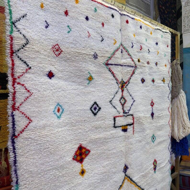 Handmade Knotted Berber Rug 150/250cm