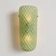 Set of Two Mid-Century Modern Green "Graniglia" Rombus Murano Glass Wall Sc