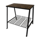 selette side table in ceramic and metal, 1950