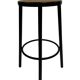 Set of four vintage bar stools - webbing Italian design