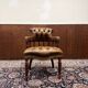 Fauteuil Chesterfield anglais classique