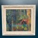 Original Swedish Oil on Canvas – "Still Life with Bowl of Fruit" by Svan Grandin – Signed – Vintage & Framed – 91 × 83 cm (35.8" × 32.7")