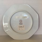 Assiette octogonale mille roses pyramide field Haviland Limoges