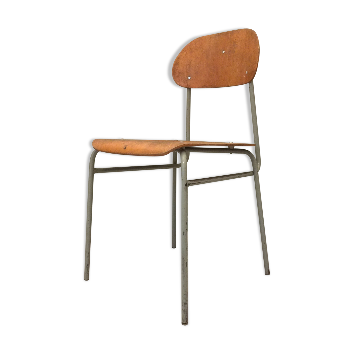 Chaise de style industriel années 60